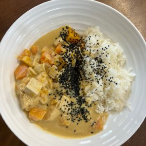 Japanisches Kabocha Donburi (tiefgekühlt)